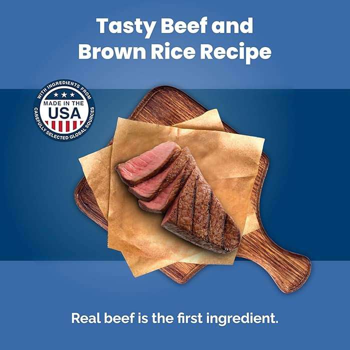 Blue Buffalo Life Protection Formula Beef & Brown Rice Adult Dry Dog Food, Supports Immunity with Antioxidant-Rich LifeSource Bits, Promotes Healthy Muscle Development, Skin & Coat Health, 5 lbs. - Image 3