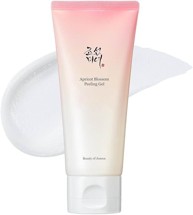 Beauty of Joseon Apricot Blossom Peeling Gel Soft Exfoliating Face and Body Scrub Dead Skin Cells Remover for All Skin Types, Korean Skincare for Men Women, 100ml, 3.38 fl.oz - Product Image