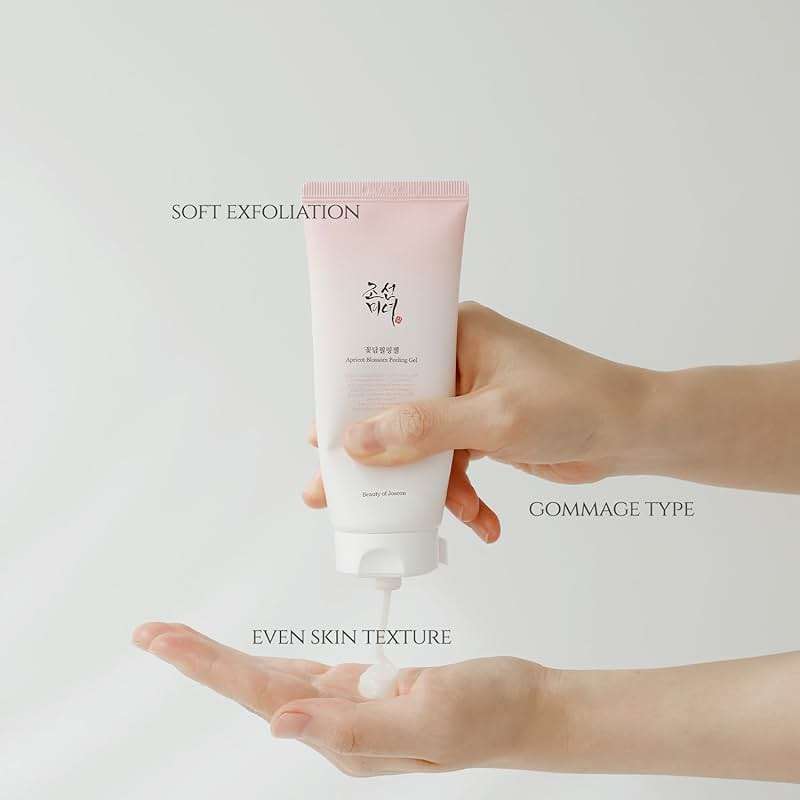 Beauty of Joseon Apricot Blossom Peeling Gel Soft Exfoliating Face and Body Scrub Dead Skin Cells Remover for All Skin Types, Korean Skincare for Men Women, 100ml, 3.38 fl.oz - Image 4