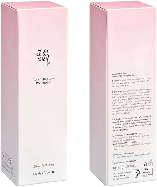 Beauty of Joseon Apricot Blossom Peeling Gel Soft Exfoliating Face and Body Scrub Dead Skin Cells Remover for All Skin Types, Korean Skincare for Men Women, 100ml, 3.38 fl.oz - Image 7