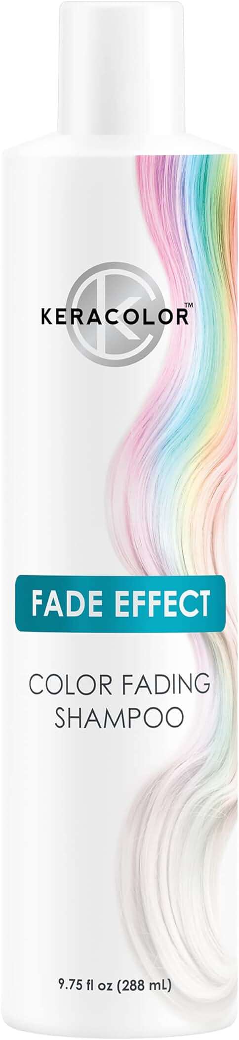 Keracolor Fade Effect Color Fading Shampoo, Gently Reduces Semi-Permanent Hair Color Intensity, 9.75 Fl Oz - Image 1