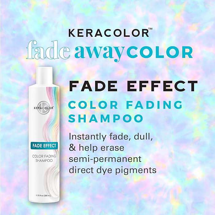 Keracolor Fade Effect Color Fading Shampoo, Gently Reduces Semi-Permanent Hair Color Intensity, 9.75 Fl Oz - Image 3