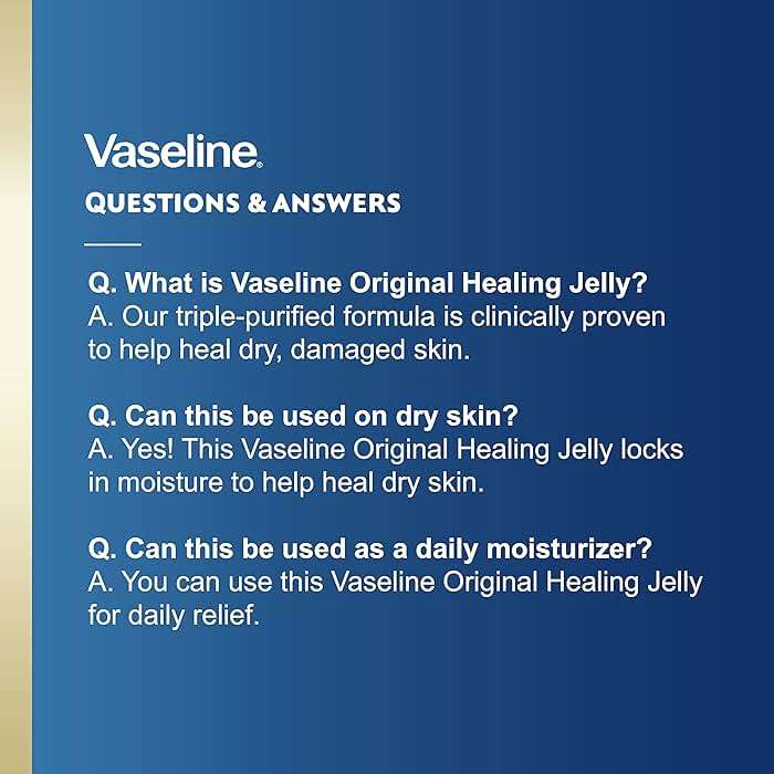 Vaseline Original Healing Jelly, 2-Size Variety Bundle – #1 Dermatologist Recommended Skin Protectant, Healing Ointment for Beauty & Personal Care - Image 5