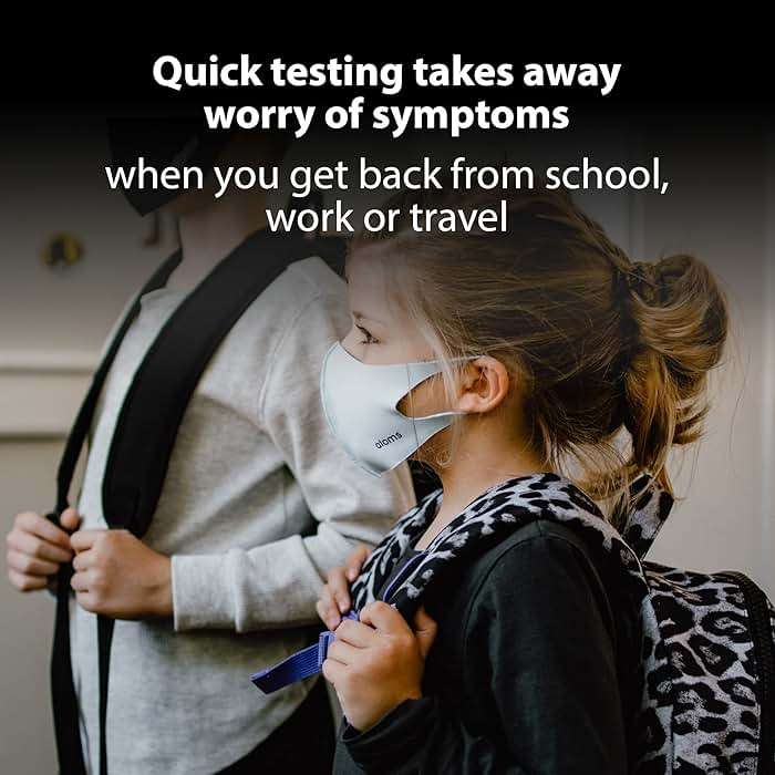 iHealth COVID-19 Antigen Rapid Test, 1 Pack, 2 Tests Total, FDA EUA Authorized OTC at-Home Self Test, Results in 15 Minutes with Non-invasive Nasal Swab, Easy to Use & No Discomfort - Image 5