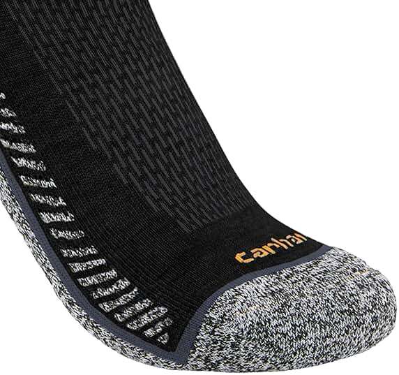 Carhartt Men's Force Midweight Crew Socks (3-Pack) - Image 4