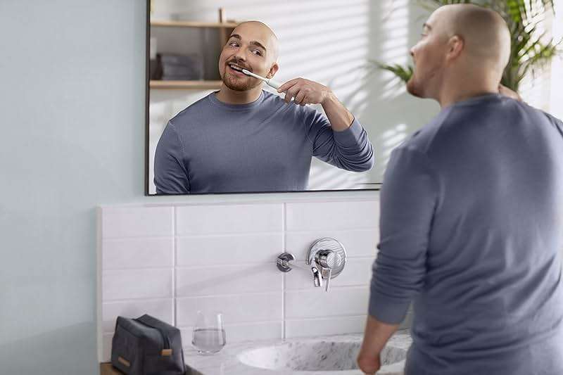 Philips Sonicare 1100 Series Electric Toothbrush - Sonic Toothbrush with Advanced Sonic Technology, EasyStart, Smartimer & Quadpacer, White, Model HX3641/02 - Image 11
