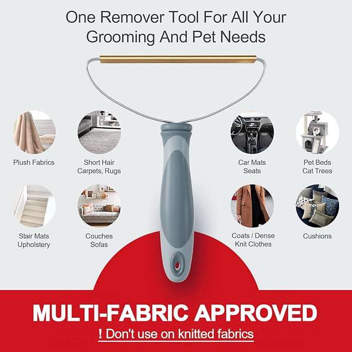 Pet Hair Remover, Dog Cat Hair Remover, Lint Cleaner Pro, Fur Removal Tool, Portable Carpet Scraper, Clothes Fuzz Rollers Hairball Shaver Brush for Carpets, Car Mat, Couch, Pet Bed, Furniture & Rug - Image 6