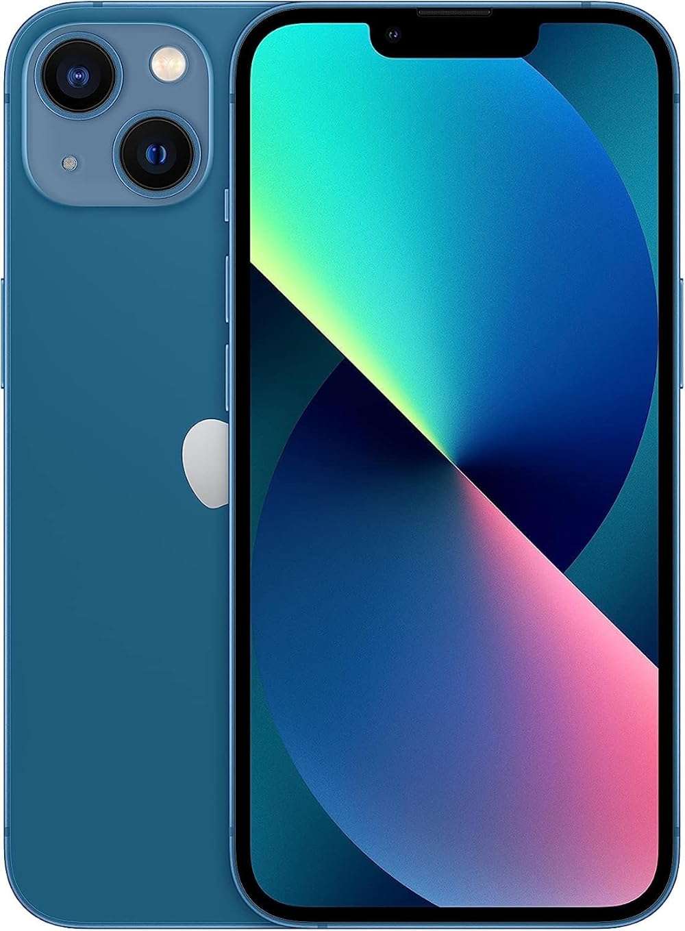 Apple iPhone 13, 256GB, Blue - AT&T (Renewed) - Image 1