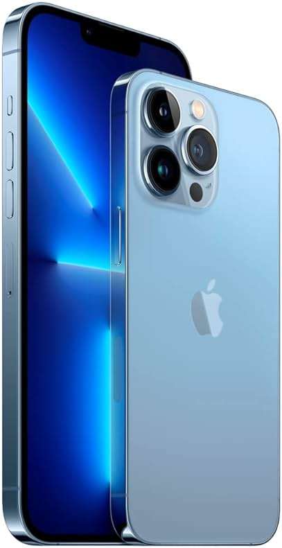 Apple iPhone 13 Pro, 128GB, Sierra Blue - Unlocked (Renewed) - Image 6