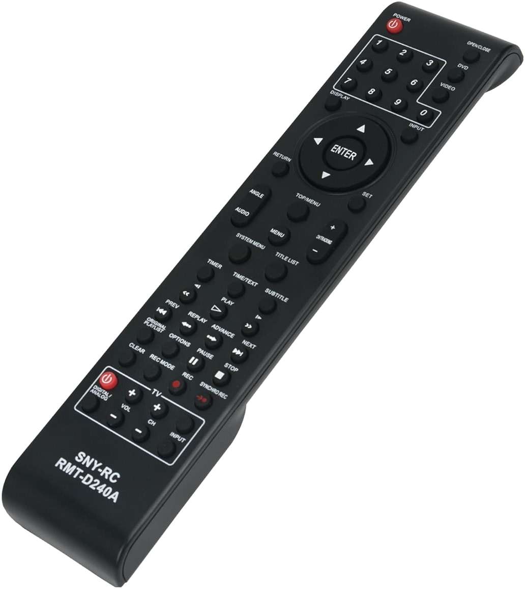 RMT-D240A Replaced Remote fit for Sony VCR DVD Player Combo RDR-VX555 RDR-VX525 RDR-VXD655 SDR-VX525/VCR RDRVX555 RDRVX525 RDRVXD655 SDRVX525/VCR - Image 5