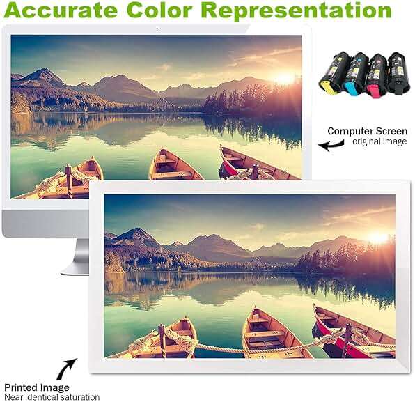 High Capacity Yield VersaLink C600 C605 Toner Cartridge for Xerox VersaLink C600/C605 Printers Toner 4 Colors Pack: 106R03900, 106R03901, 106R03902, 106R03903 (Black 12,200 & Colors 10,100 Pages) - Image 5
