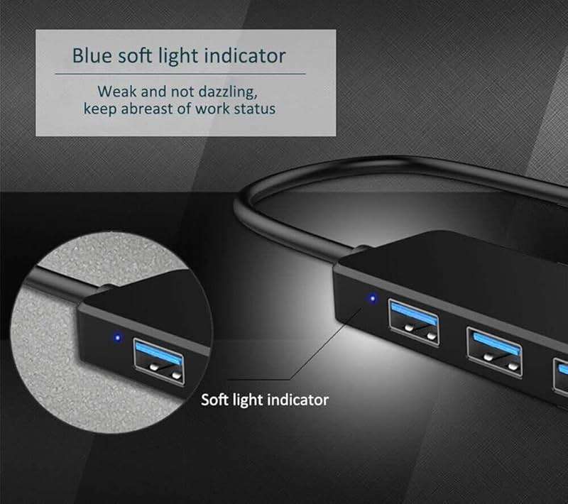 USB 3.0 Hub, VIENON 4-Port USB Hub USB Splitter USB Expander for Laptop, Xbox, Flash Drive, HDD, Console, Printer, Camera,Keyborad, Mouse(Not for Charging) - Image 8