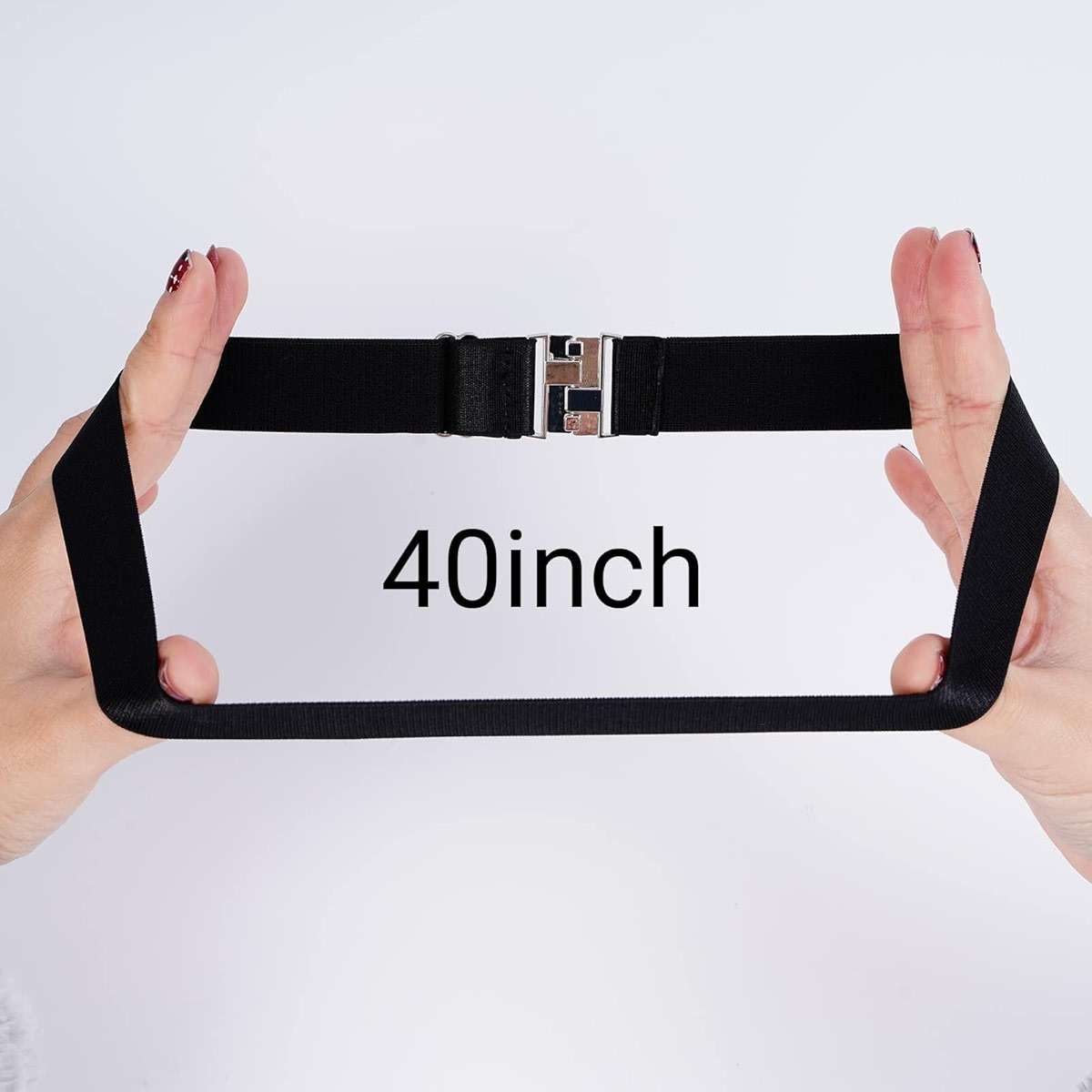 Moon Wood Women's Thigh Garter Belt Adjustable High Elastic Plus Size Leg Garter Belt for Thigh High Stockings - Image 4