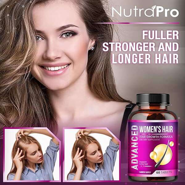 Hair Growth Vitamins for Women - Hair Vitamins for Thinning Hair for Women .Regrow & Regrowth Hair Supplement with Dht Blocker,Biotin & Saw Palmetto for Women.Volumize,Thicker,Longer Hair. - Image 2