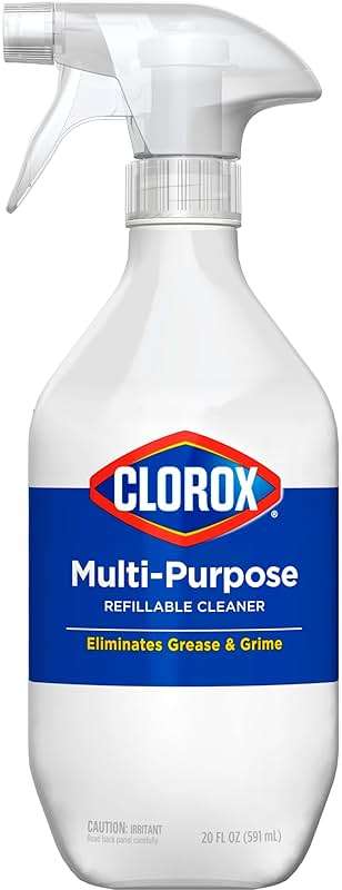 Clorox Multi-Purpose Spray Starter Kit 3x1.125fo, Household Essentials, Concentrated Refill + 20fo Spray Bottle - Image 13