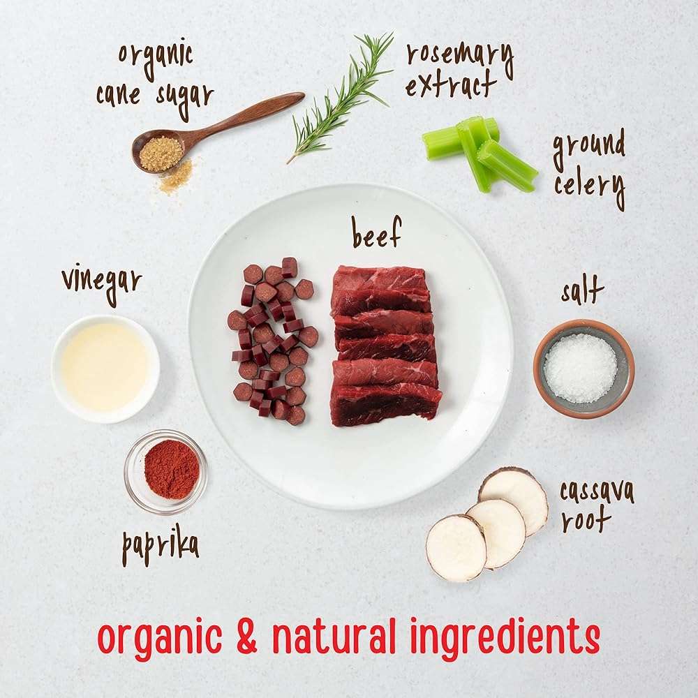 Full Moon All Natural Human Grade Dog Treats, Essential Beef Savory Bites, 14 Ounce - Image 3