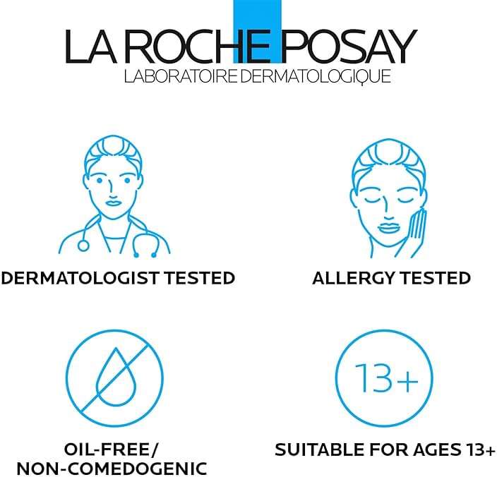 La Roche-Posay Toleriane Double Repair Matte Face Moisturizer, Daily Moisturizer For Oily Skin With Ceramide And Niacinamide For All Skin Tones, Oil Free, Non-Comedogenic, Available with SPF 30 - Image 6