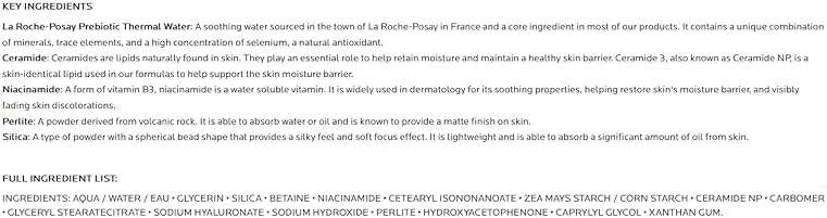 La Roche-Posay Toleriane Double Repair Matte Face Moisturizer, Daily Moisturizer For Oily Skin With Ceramide And Niacinamide For All Skin Tones, Oil Free, Non-Comedogenic, Available with SPF 30 - Image 7