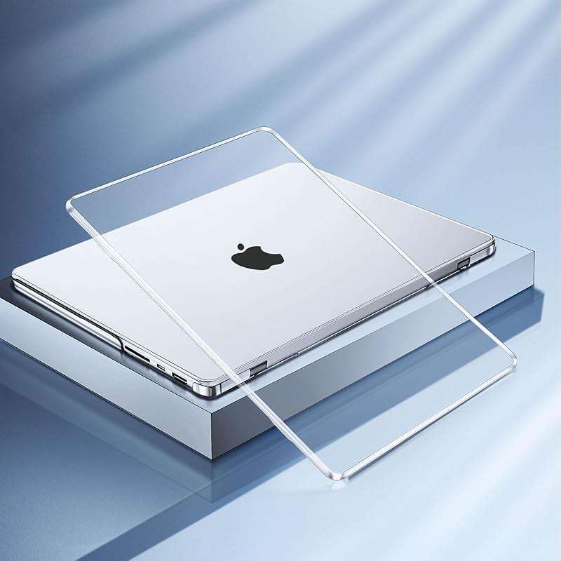 MOSISO Compatible with MacBook Pro 14 inch Case M5 2026 M4 2025 M3 M2 M1 2024-2021 A3427 A3426 A3434 A3112 A3185 A3401 A2918 A2992 A2779 A2442,Hard Case&Keyboard Skin&ScreenFilm&Pouch, Transparent - Image 4