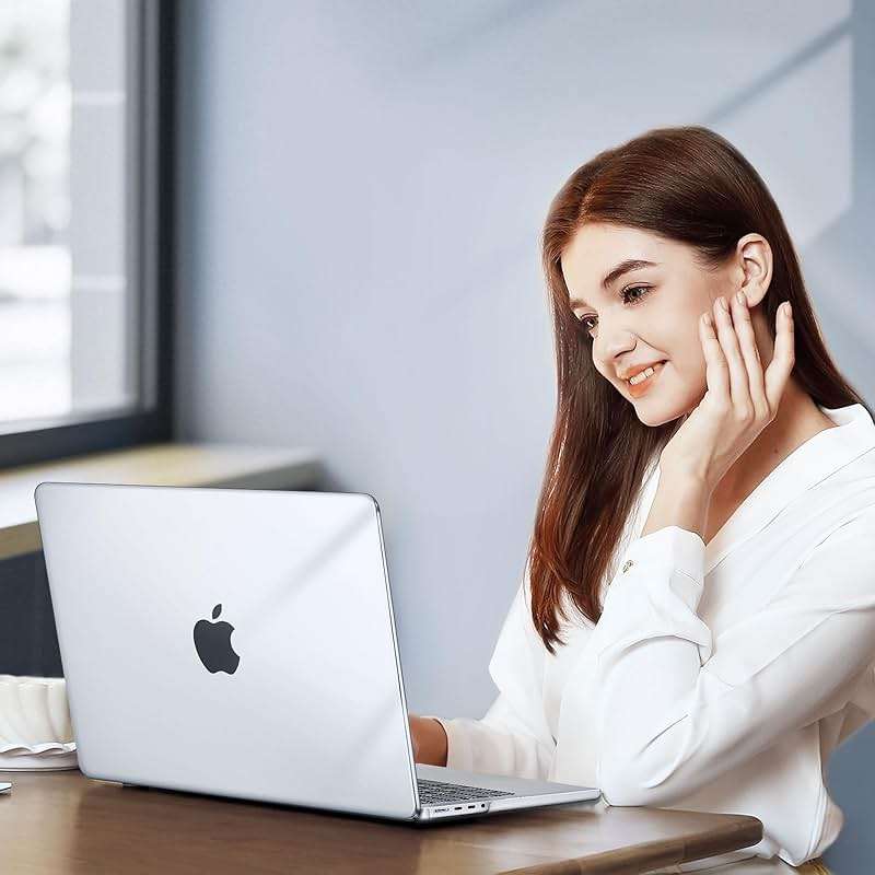 MOSISO Compatible with MacBook Pro 14 inch Case M5 2026 M4 2025 M3 M2 M1 2024-2021 A3427 A3426 A3434 A3112 A3185 A3401 A2918 A2992 A2779 A2442,Hard Case&Keyboard Skin&ScreenFilm&Pouch, Transparent - Image 6