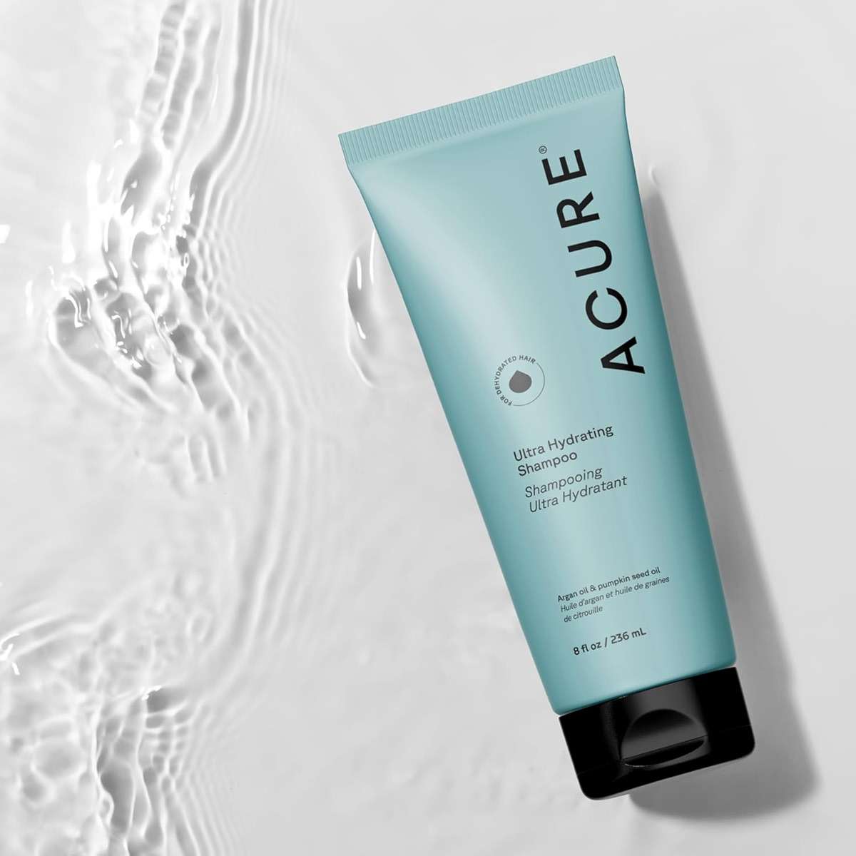 Acure Ultra Hydrating Shampoo and Conditioner Set - Moisturizing Set with Argan Oil for Women & Men with Dry, Damaged, Straight or Curly Hair, 100% Vegan, Paraben Free, Sulfate Free - 8 fl oz (2 Pack) - Image 4