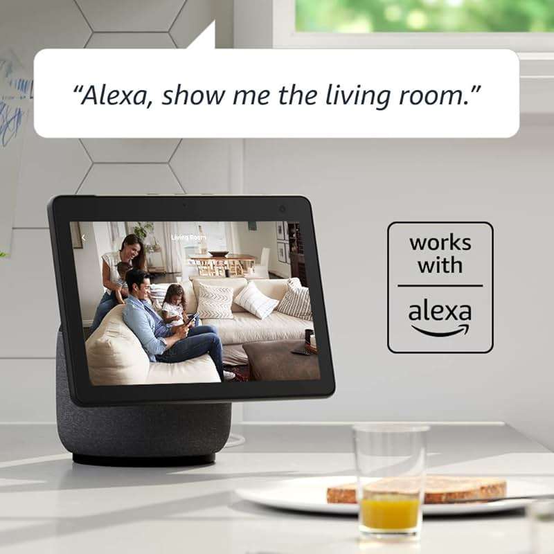 Blink Mini - Compact indoor plug-in smart security camera, 1080p HD video, night vision, motion detection, two-way audio, easy set up, Works with Alexa – 1 camera (Black) - Image 4