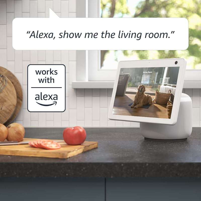 Blink Mini Pan-Tilt Camera (newest model), Rotating indoor plug-in smart security camera, two-way audio, HD video, motion detection, Works with Alexa (White) - Image 4