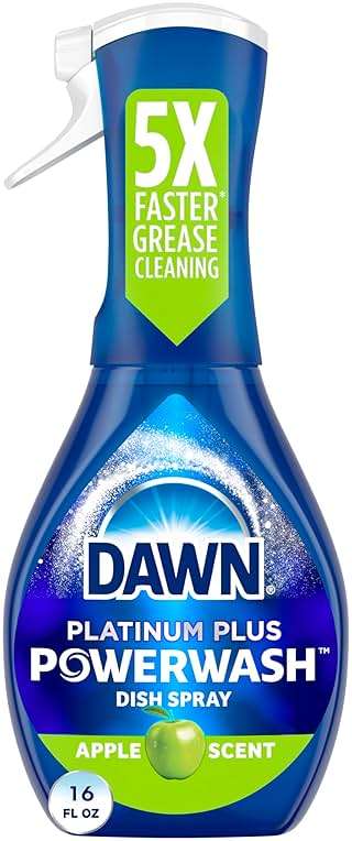 Dawn Platinum Powerwash Dish Spray, Dish Soap, Apple Scent, 16oz - Image 1