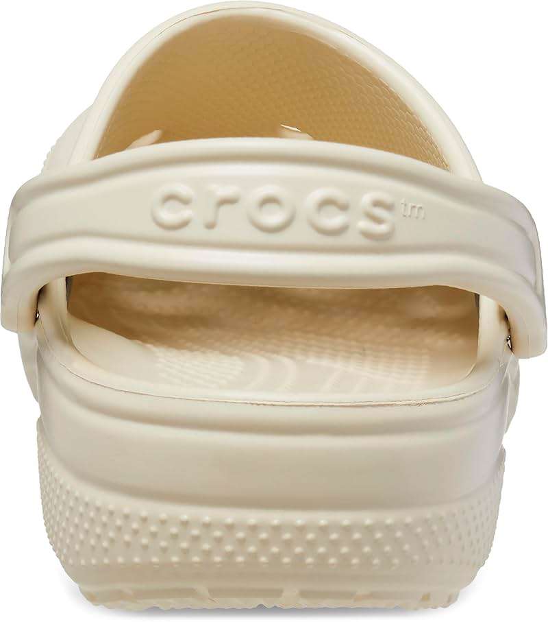 Crocs Unisex-Adult Classic Clog, Clogs for Women and Men, Bone, 9 Men/11 Women - Image 2