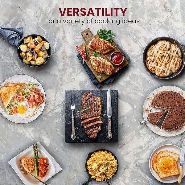 Elite Gourmet EG-6203# Extra Deep 16"x13" (10.5 Qt.) Non-Stick Electric Skillet with Glass Vented Lid & Pour Spout | Dishwasher Safe, Long-Lasting Non-Stick, 200-400°F | Serves 6-8, Black - Image 2
