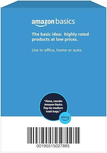 Amazon Basics 8 Gallon Flap Tie Trash Bags, Fresh Scent, 80 Count - Image 6