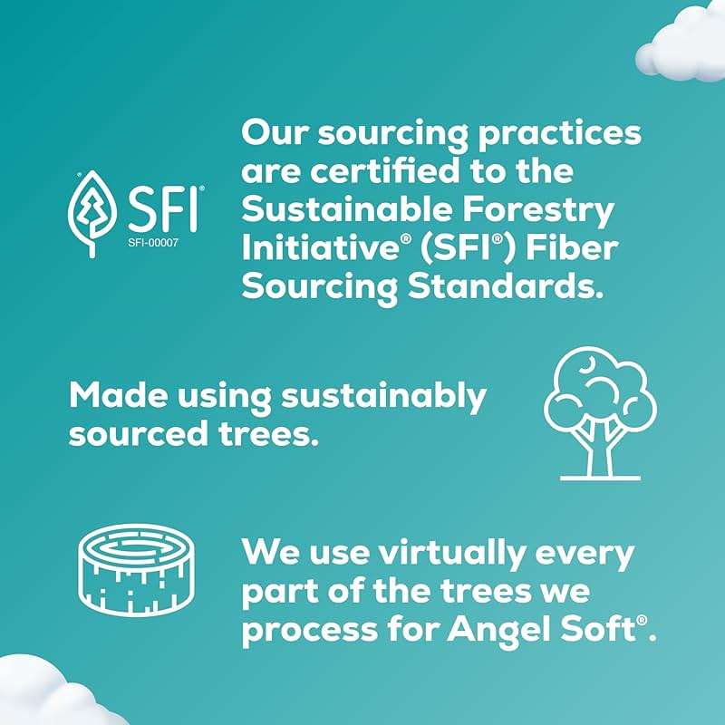 Angel Soft Toilet Paper with Fresh Lavender Scented Tube, 8 Mega Rolls = 32 Regular Rolls, Soft and Strong Toilet Tissue - Image 7