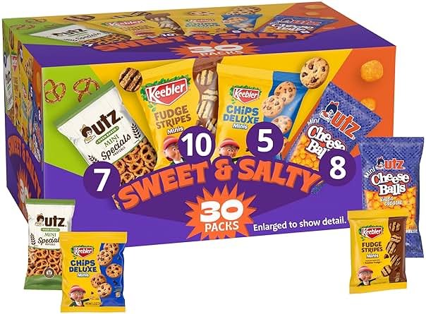 Keebler, Cookies and Crackers, Variety Pack, 31.2 oz (30 Count) - Product Image