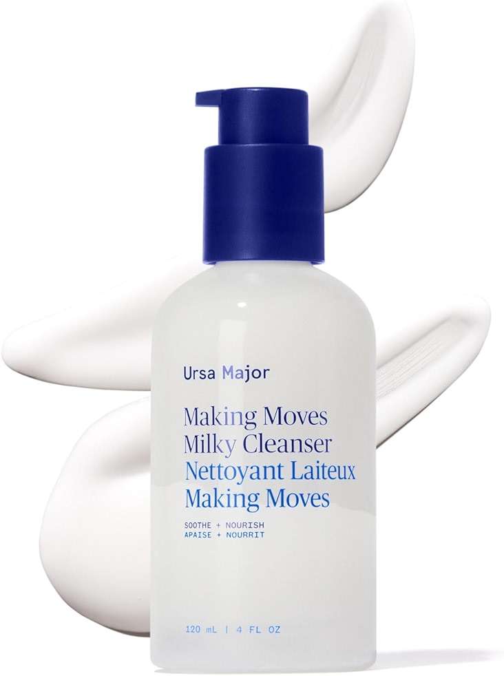 Ursa Major Making Moves Milky Cleanser | Natural, Vegan & Cruelty Free | Daily Non-Foaming cleanser for Normal to Dry & Sensitive Skin | For Men & Women | 4.0 ounces - Image 1