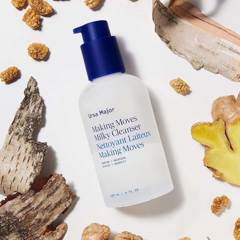 Ursa Major Making Moves Milky Cleanser | Natural, Vegan & Cruelty Free | Daily Non-Foaming cleanser for Normal to Dry & Sensitive Skin | For Men & Women | 4.0 ounces - Image 6