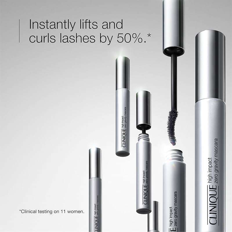 Clinique High Impact Zero Gravity Tubing Mascara | Length, Curling, Smudge Resistant + Non-Flaking - Image 2