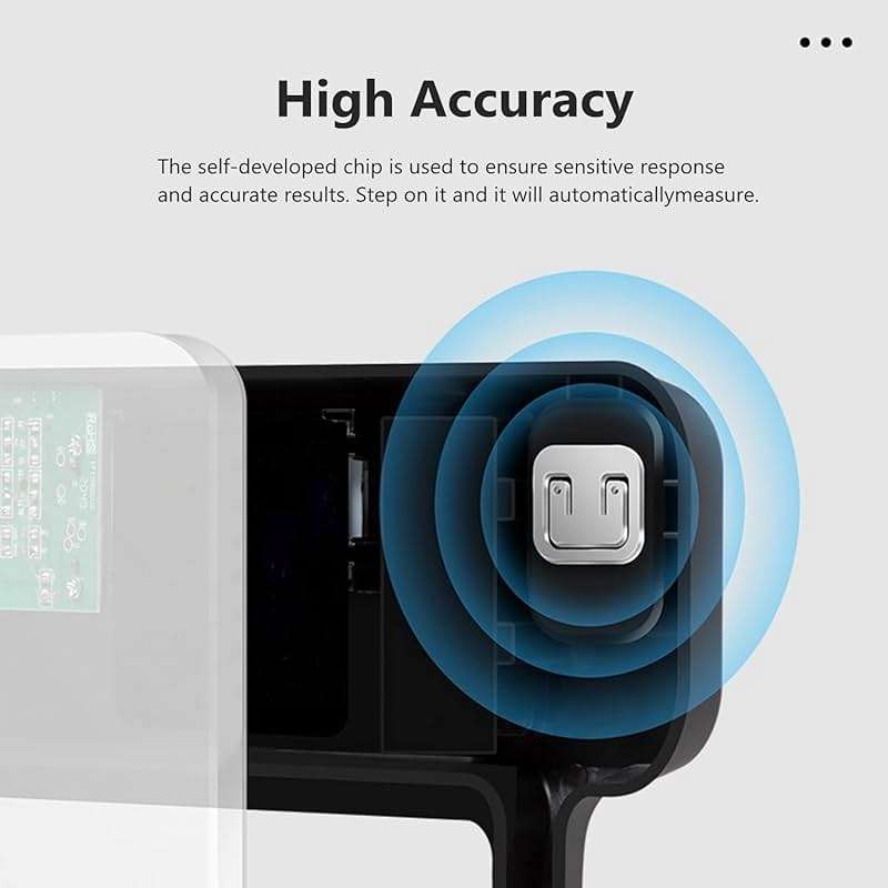 NUTRI FIT Bathroom Scale Smart Digital Bluetooth Scales for Body Weight, Body Fat, BMI Body Composition Analyzer Weighing Scale with High Precision Measurements Sync APP Heavy Duty 330lbs - Image 4