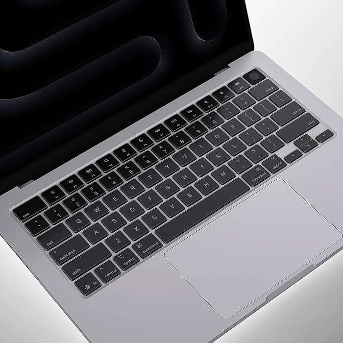 Premium Keyboard Cover Ultra Thin Protector Skin for 2026 MacBook Neo 13" A18 Pro with Touch ID, 2026-2022 MacBook Air 15" 13.6" M5 M4 M3 M2 Chip, 2026-2021 MacBook Pro 14 16 inch M5-M1 Pro/Max, Clear - Image 8