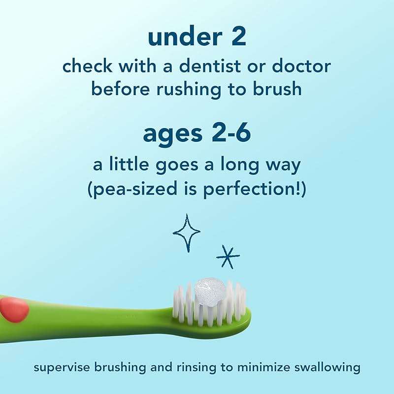 hello Dragon Dazzle Blue Raspberry Kids Toothpaste, Fluoride Toothpaste, Ages 2+, No Artificial Sweeteners, No SLS, Gluten Free, Vegan, Pack of 3, 4.2 OZ Tubes - Image 7