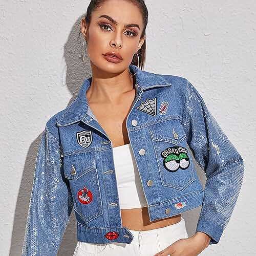 Meneng Embroidered Patches Iron-on Appliques: 30pcs Assorted Cool Punk Embroidery Sew-on Patch for Jackets Clothing - Image 2