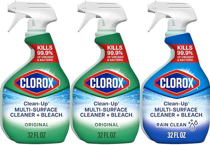 Clorox Clean-Up Multi-Surface Cleaner with Bleach, 32 Fl Oz Ea, Pack of 3 (Pack May Vary) - Image 1
