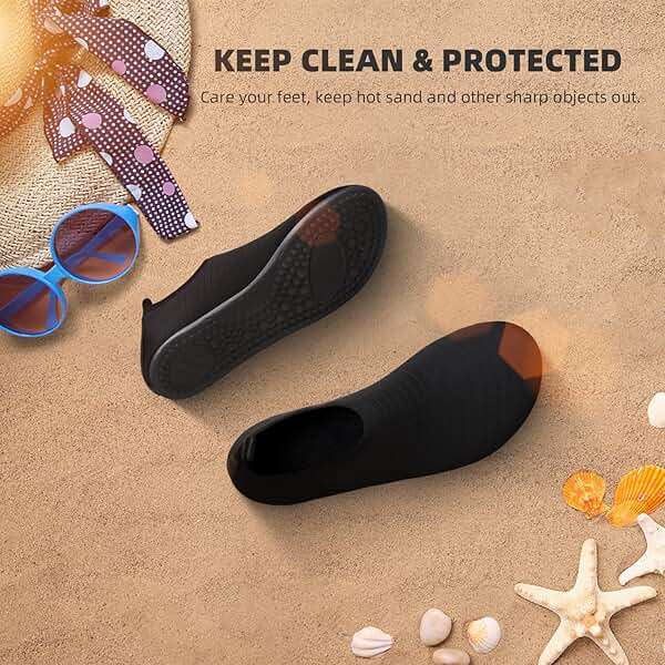 Water Shoes for Women Men Quick-Dry Aqua Socks Swim Beach Outfits Barefoot Yoga Exercise Wear Sport Accessories Pool Camping Must Haves River Hiking Adult Youth Size - Image 3