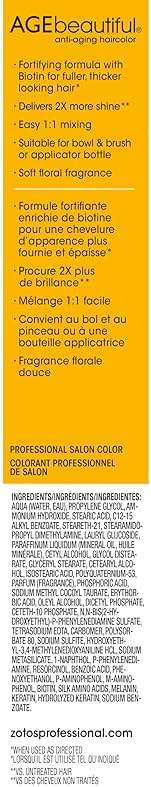AGE beautiful Permanent Hair Color Cream, 100% Gray Coverage Hair Dye with Biotin Anti-Aging Formula for Fuller, Thicker Hair, Professional Salon Quality - Image 8