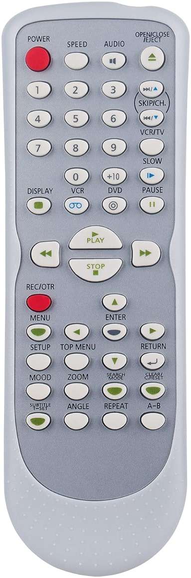 NB177 NB177UD Replacement Remote Control Applicable for Sylvania VCR DVD Player DVC840F DVC841G EDVC860F DVC865F DVC865G SRDD495 DVC840G - Image 1
