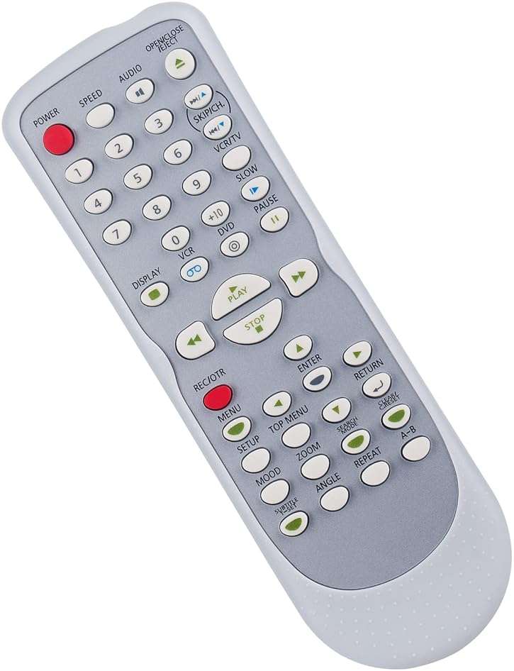 NB177 NB177UD Replacement Remote Control Applicable for Sylvania VCR DVD Player DVC840F DVC841G EDVC860F DVC865F DVC865G SRDD495 DVC840G - Image 7