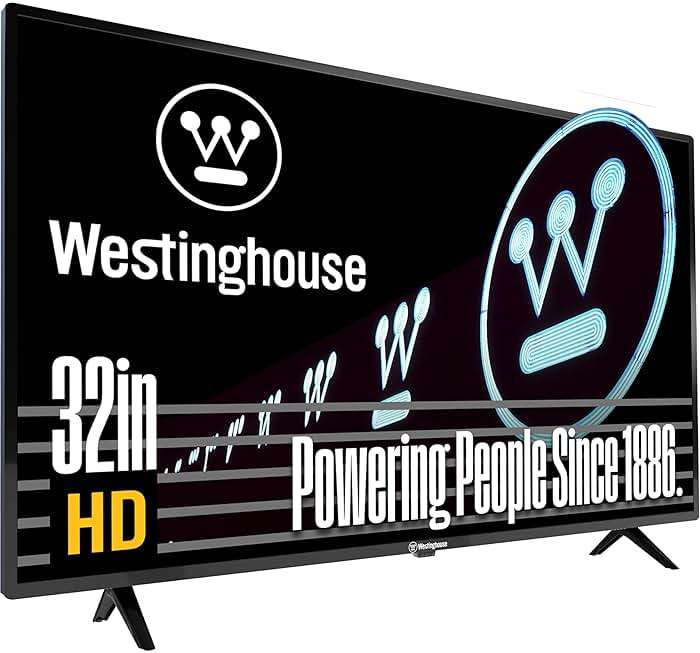 Westinghouse 32 Inch TV, HD LED Small Flat Screen Non-Smart Television, Works with Fire Stick, Roku, Apple TV, TiVo, Xumo, and Streaming Devices (2026 Model) - Image 1