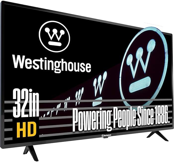 Westinghouse 32 Inch TV, HD LED Small Flat Screen Non-Smart Television, Works with Fire Stick, Roku, Apple TV, TiVo, Xumo, and Streaming Devices (2026 Model) - Product Image