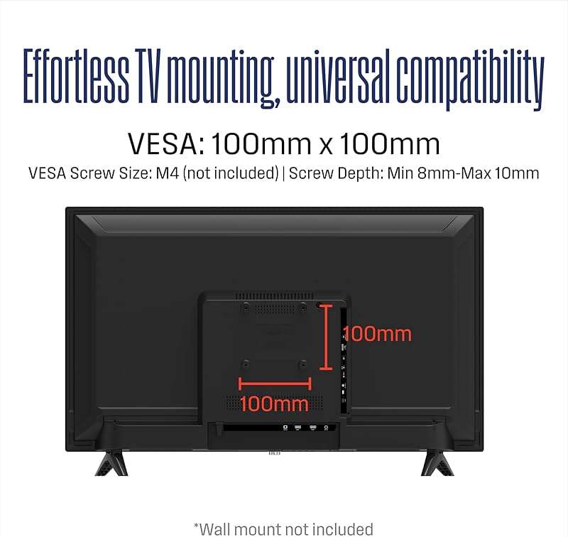 Westinghouse 32 Inch TV, HD LED Small Flat Screen Non-Smart Television, Works with Fire Stick, Roku, Apple TV, TiVo, Xumo, and Streaming Devices (2026 Model) - Image 7