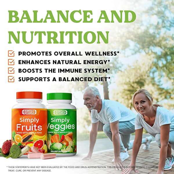 Simply Nature's Pledge - Packed with Over 40 Different Fruits & Vegetables - Made with Whole Food Superfoods - with High Beta Carotene – 100% Soy Free - 90 Count (Pack of 2) - Image 10