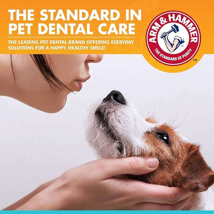 Arm & Hammer for Pets Fresh Breath Enzymatic Dog Toothpaste Vanilla Ginger Flavor Baking Soda Dental Gel Eliminates Bad Breath Safe Puppies Adult Dogs 2.5 OZ 72 Pack for Daily At-Home Dental Care - Image 5